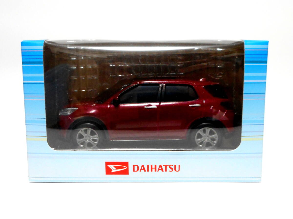 ダイハツ ロッキー プルバックカー ミニカー ファイアークオーツレッドメタリック 非売品 DAIHATSU Rocky_画像1