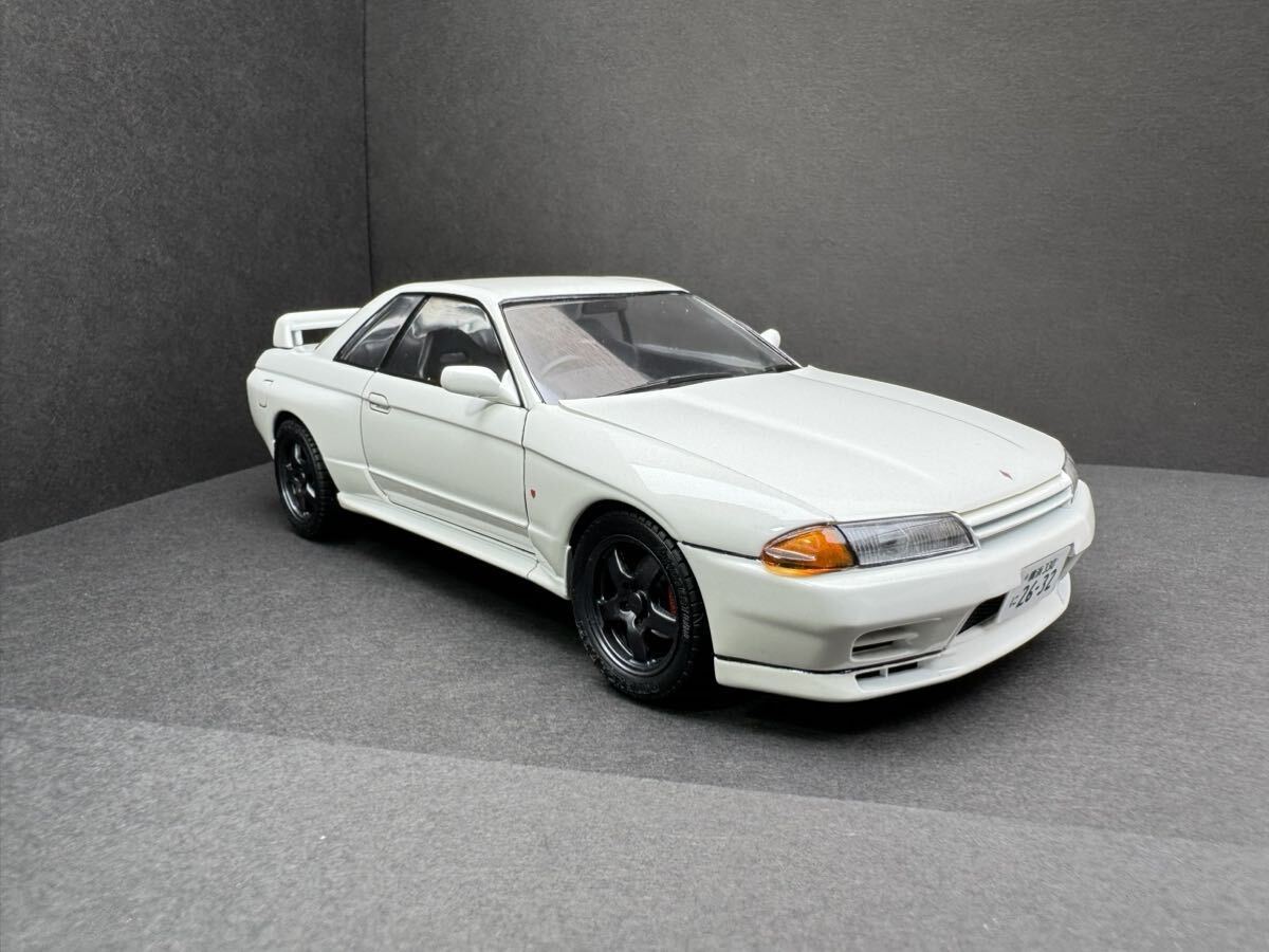 日産　ニッサン　スカイライン32GT-R タミヤ1/24 プラモデル完成品_画像2