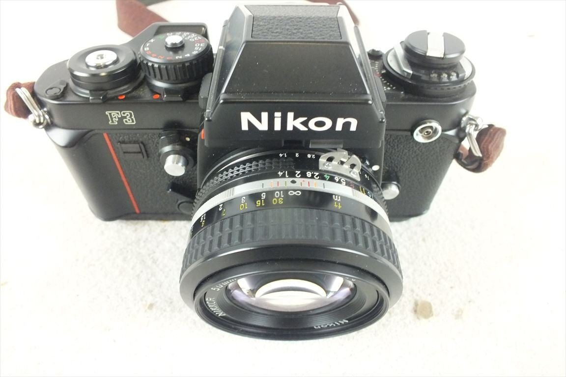 ☆Nikon ニコン F3 CF-20 フィルム一眼レフカメラ NIKKOR 50mm 1:1.4 中古 現状品 240407M4046の画像2