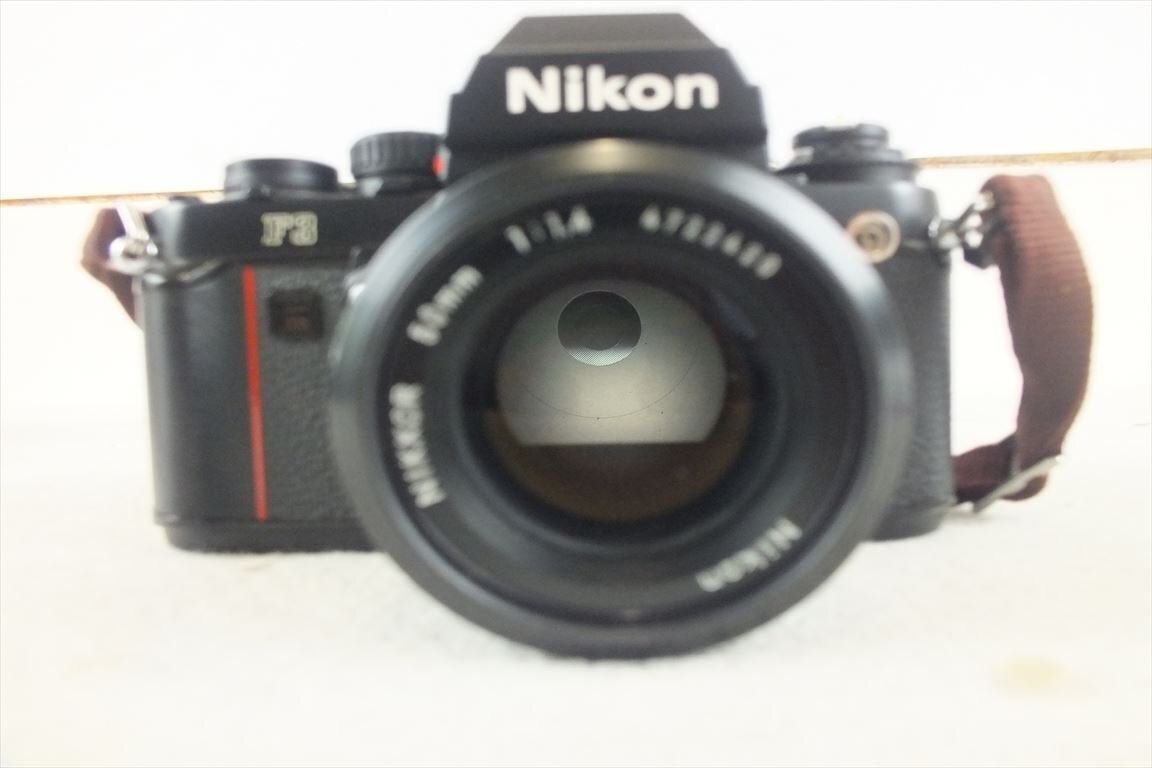 ☆Nikon ニコン F3 CF-20 フィルム一眼レフカメラ NIKKOR 50mm 1:1.4 中古 現状品 240407M4046の画像4