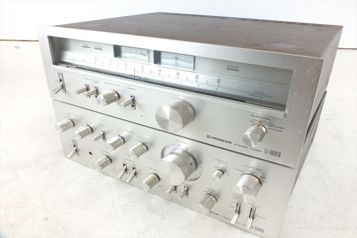 ☆ pioneer パイオニア TX-8800II SA-8800II アンプチューナー 現状品 中古 240507A5025の画像1