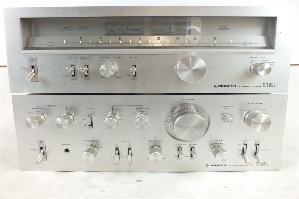 ☆ pioneer パイオニア TX-8800II SA-8800II アンプチューナー 現状品 中古 240507A5025の画像2