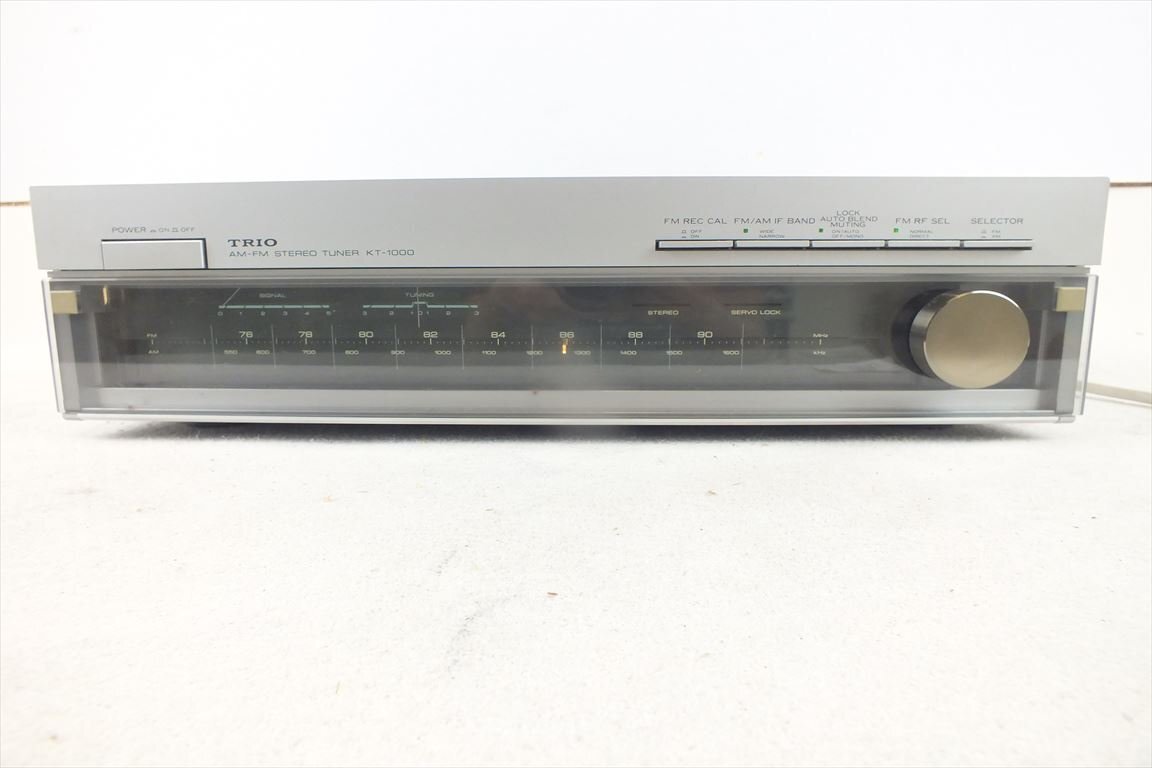 * TRIO Trio KT-1000 tuner used present condition goods 240407A5127