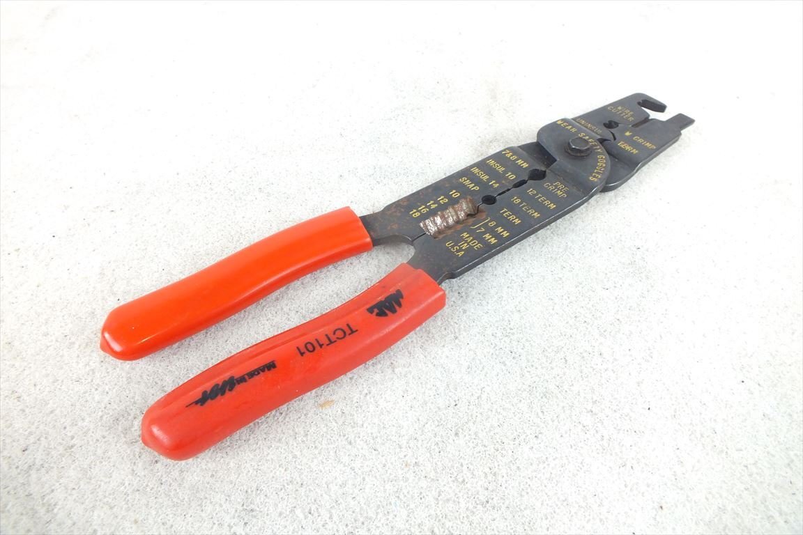 * MAC TOOLS TCT101 клещи для снятия изоляции б/у 240407M4288