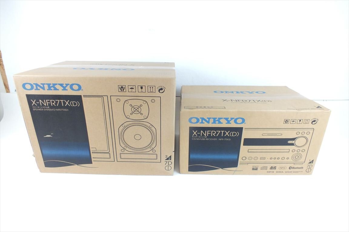 ☆ ONKYO オンキョー X-NFR7TX(D) コンポ 中古 240507R6149Bの画像1