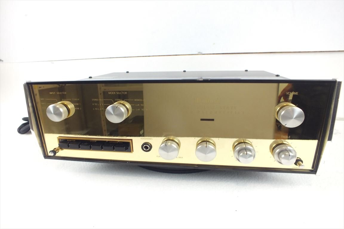 ☆ McIntosh マッキントッシュ C26 アンプ 音出し確認済 中古 240407M4640_画像2