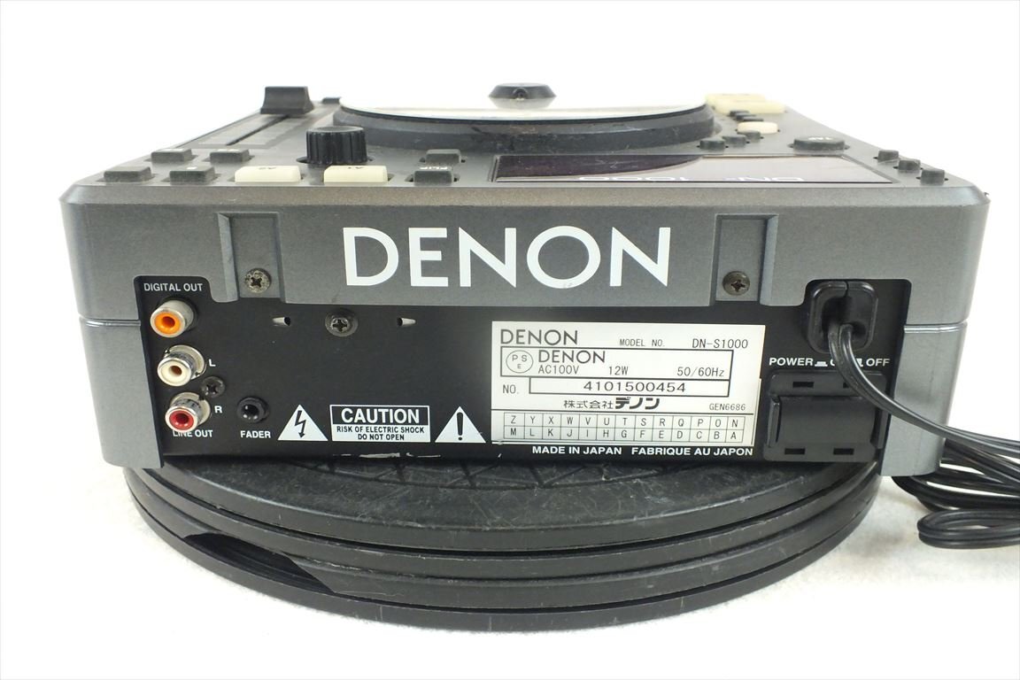 * DENON Denon DN-S1000 CDJ used present condition goods 240407M4174