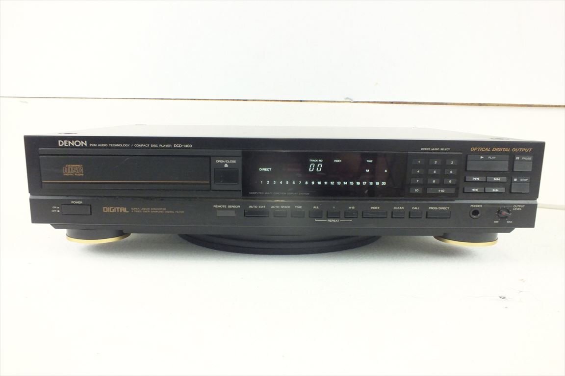 * DENON Denon DCD-1400 CD player used present condition goods 240507R6108