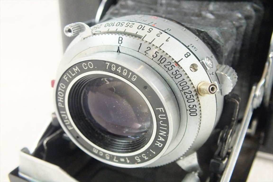 ☆ FUJI フジ SUPER FUJICA-6 蛇腹カメラ 中古 240507A5096_画像2