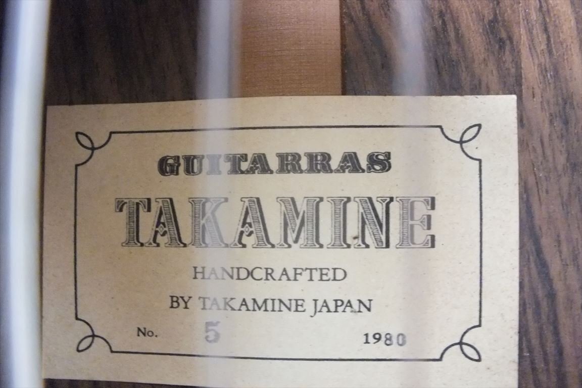 ☆ TAKAMINE No.5 ギター 中古 現状品 240507A5100_画像5