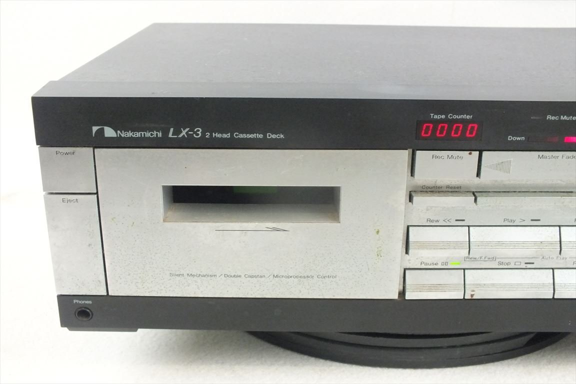 ☆ Nakamichi ナカミチ LX-3 カセットデッキ 中古 現状品 240507A5203_画像3