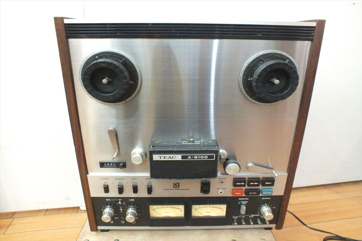 ☆ TEAC ティアック A-6100 オープンリールデッキ 中古 現状品 240507A5207_画像2