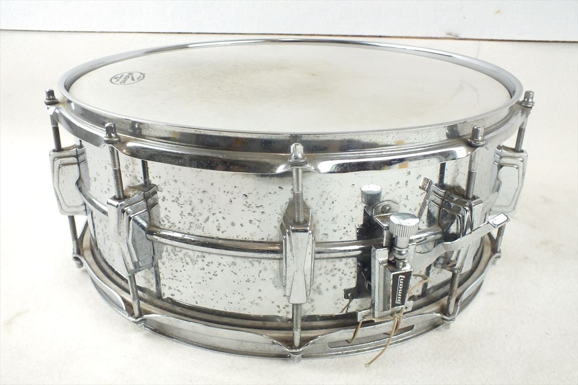 ☆ LUDWIG ラディック 14インチ スチール スネアドラム 中古 現状品 240507M4202_画像4