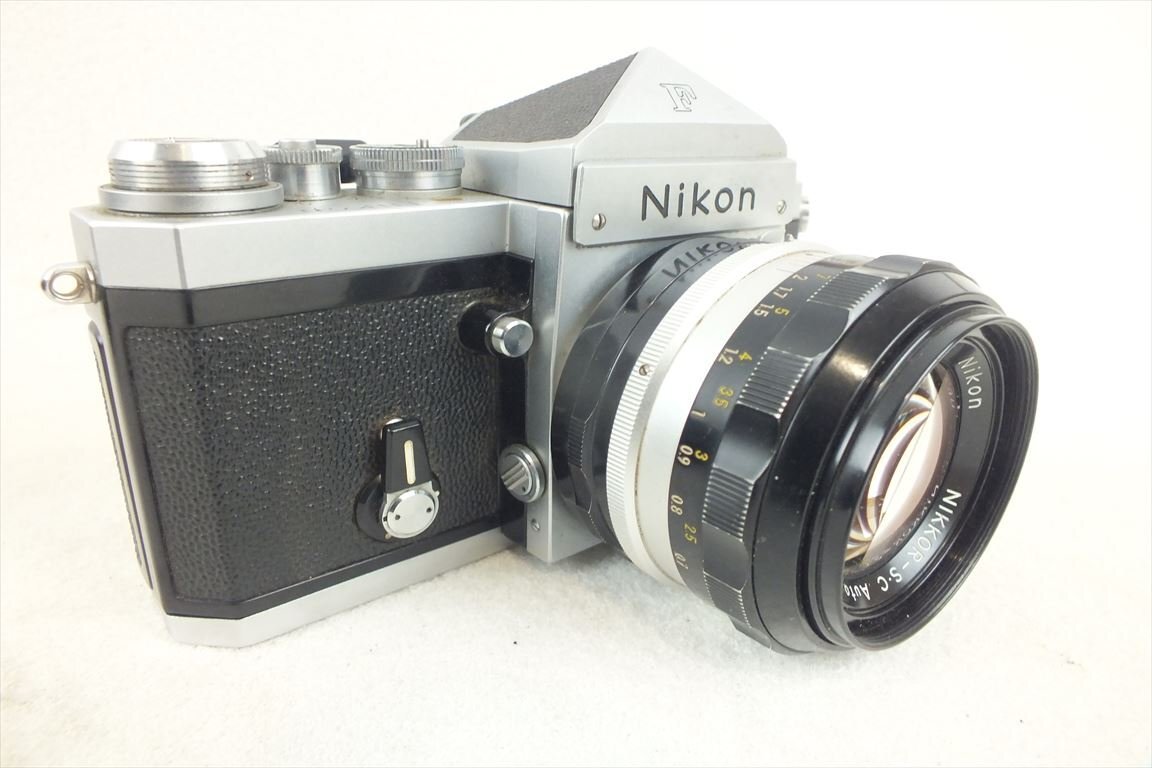 ☆ Nikon ニコン F アイレベル フィルム一眼レフ 1.4 50mm 中古 現状品 240507M4196_画像3