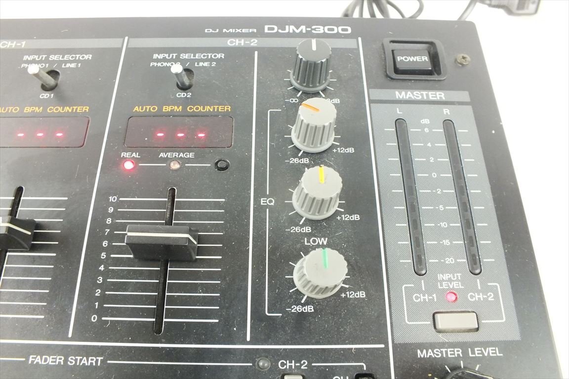 * PIONEER Pioneer DJM-300 mixer used present condition goods 240407M4198