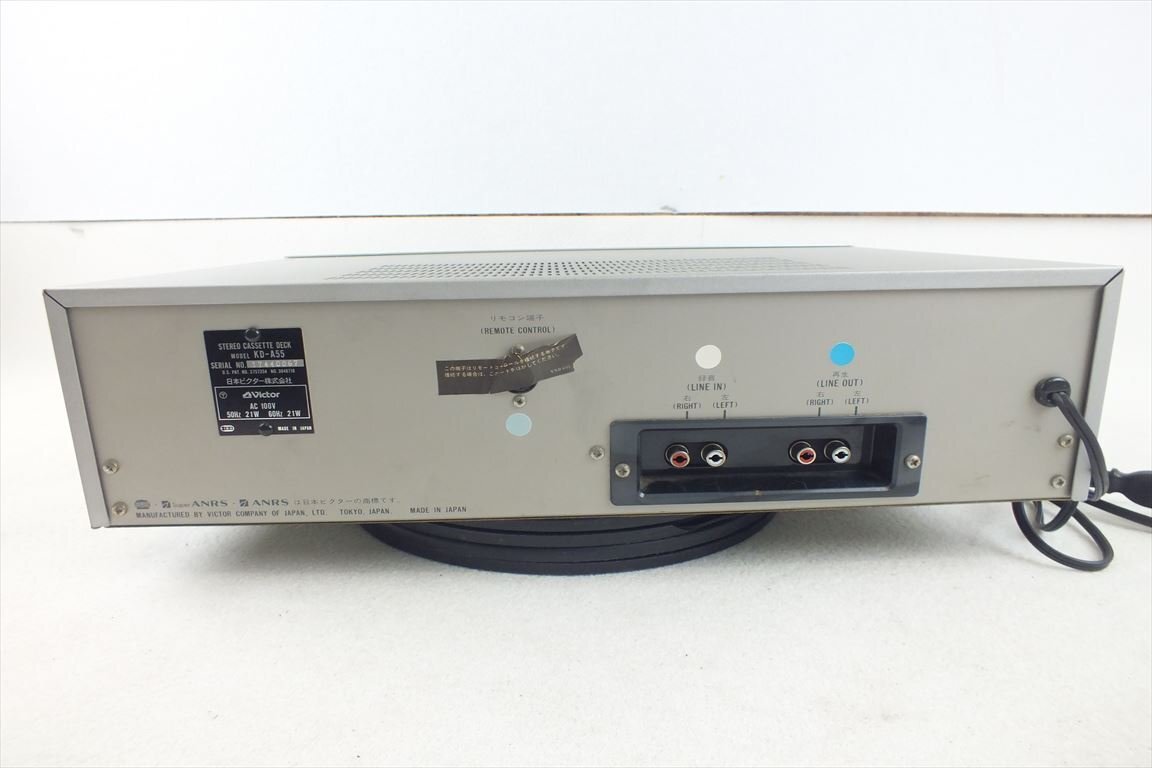 ☆ Victor ビクター KD-A55 カセットデッキ 中古 現状品 240507M4458_画像9