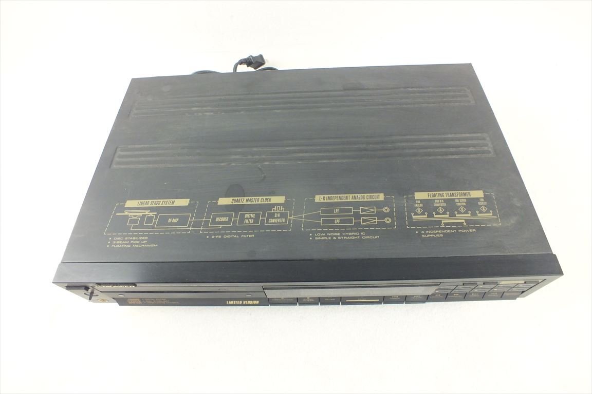 ☆ PIONEER パイオニア PD-7030LTD CDプレーヤ 中古 現状品 240407Y3157_画像4