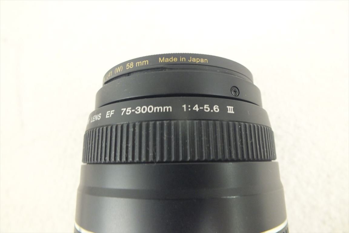 ☆ Canon キャノン レンズ EF 75-300mm 1:4-5.6II 中古 240407B9065B_画像6