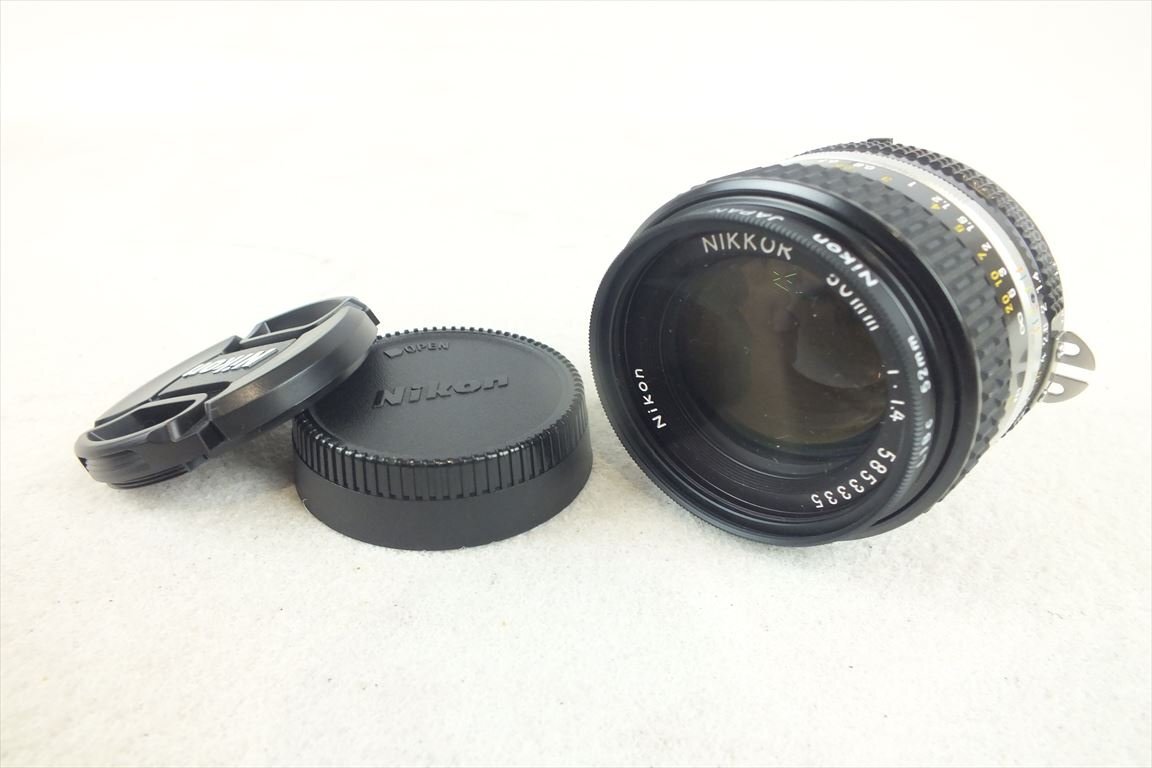 * Nikon Nikon lens NIKKOR 50mm 1:1.4 used 240407B9076