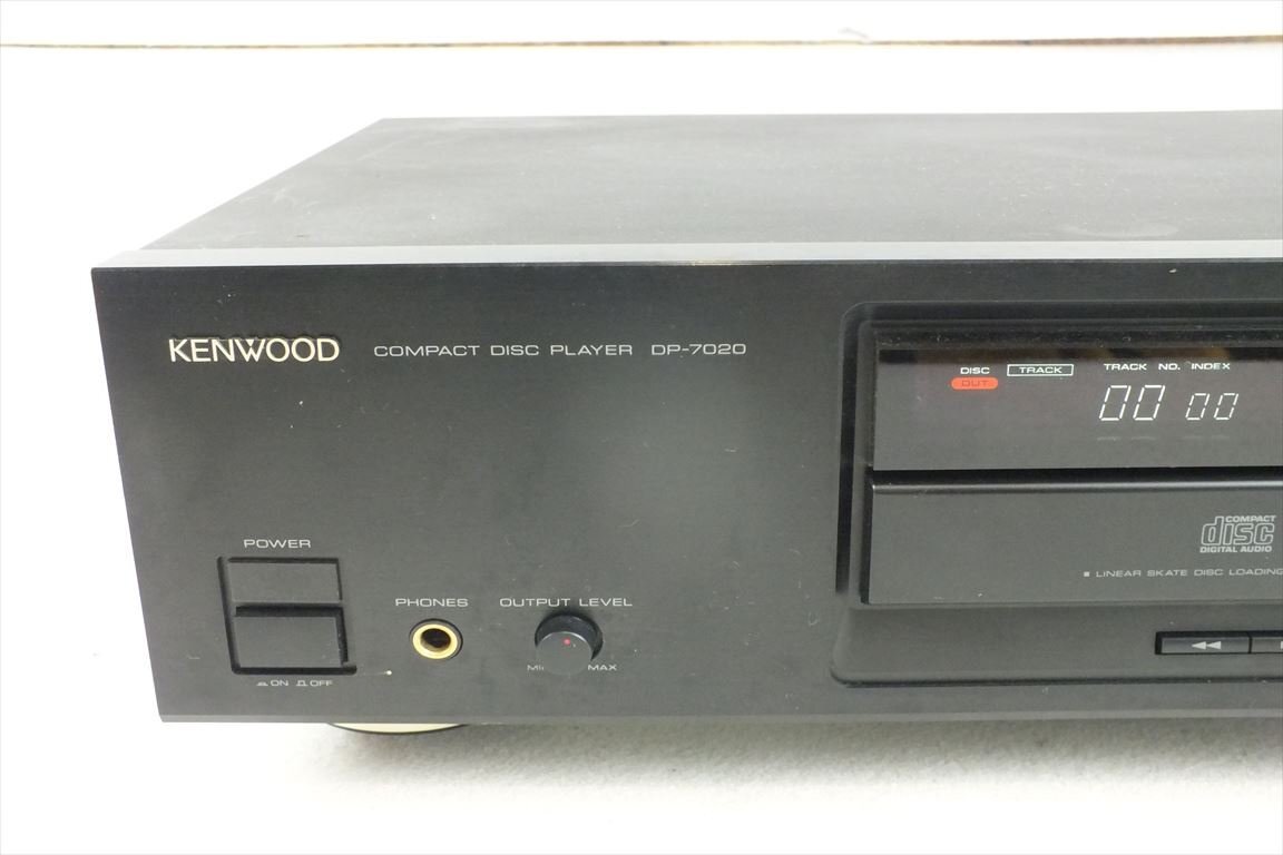 ☆ KENWOOD ケンウッド DP-7020 CDプレーヤー 中古 現状品 240507M4475B_画像4