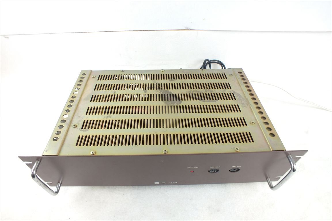 Yahoo!オークション - TOA PA-1230 アンプ 音出し確認済 中古 Yahoo!オークション - TOA PA-1230 アンプ 音出し確認済 中古