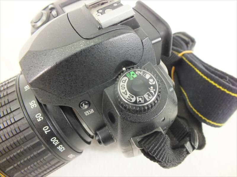 ♪ Nikon ニコン D70s デジタル一眼レフ XR DiII 18-200mm 1:3.5-6.3 中古 現状品 240411E3643の画像5