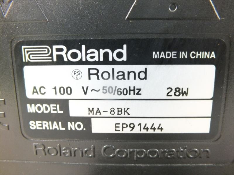 ♪ Roland ローランド MA-8 スピーカー 中古 現状品 240411Y7270の画像9