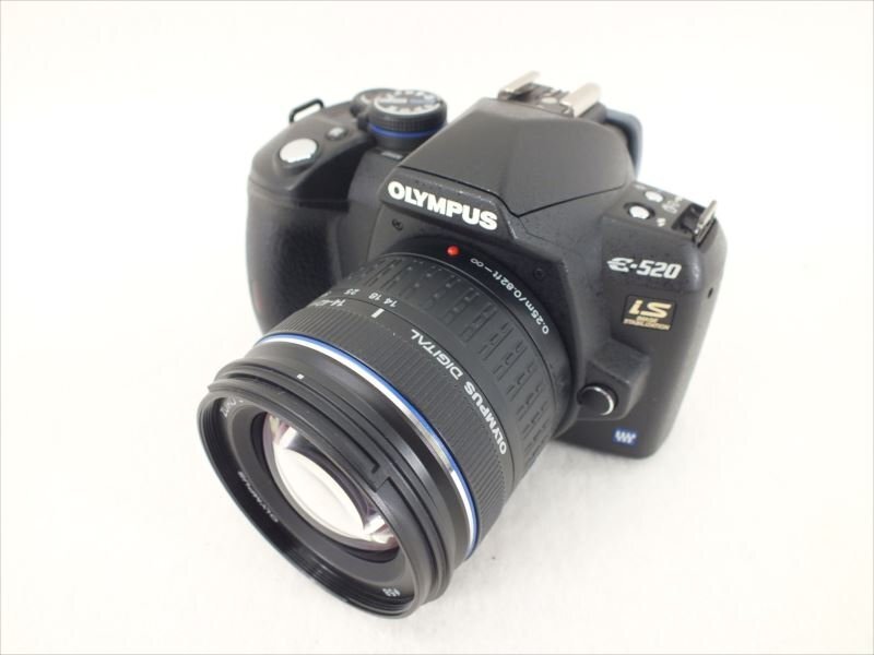 ♪ OLYMPUS オリンパス E-520 デジタル一眼レフ ZUIKO DIGITAL 14-42mm 1:3.5-5.6 中古 現状品 240511H2035の画像1