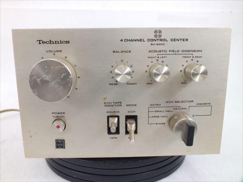♪ Technics テクニクス SH-3400 アンプ 現状品 中古 240411E3839の画像2