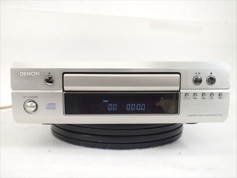 ♪ DENON デノン DCD-F101 CDプレーヤー 現状品 中古 240511E3107の画像3