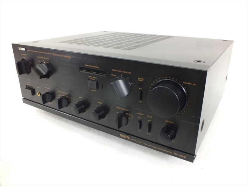 ♪ DENON デノン PMA-880D アンプ 音出し確認済 中古 現状品 240511E3001_画像1