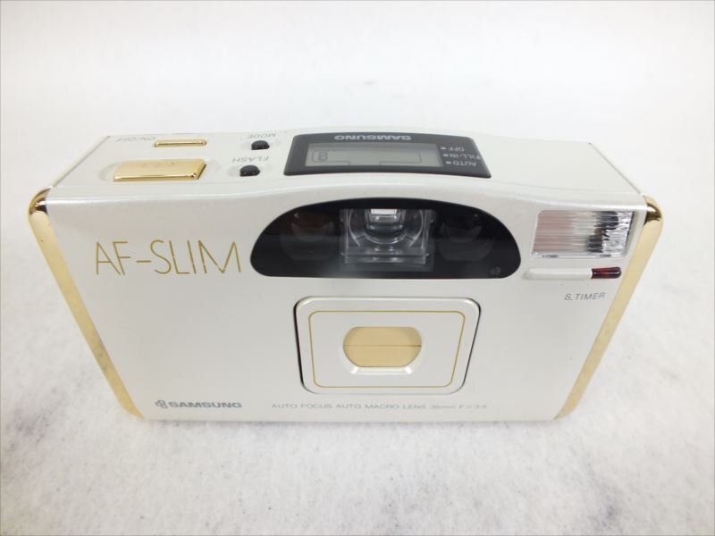 ♪ SAMSUNG サムスン AF-SLIM コンパクトカメラ 中古 現状品 240511E3197_画像1
