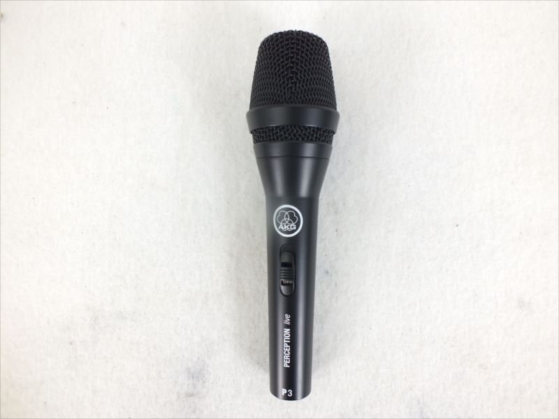 ♪ AKG アーカーゲー P3 マイク 中古 現状品 240511E3210_画像2