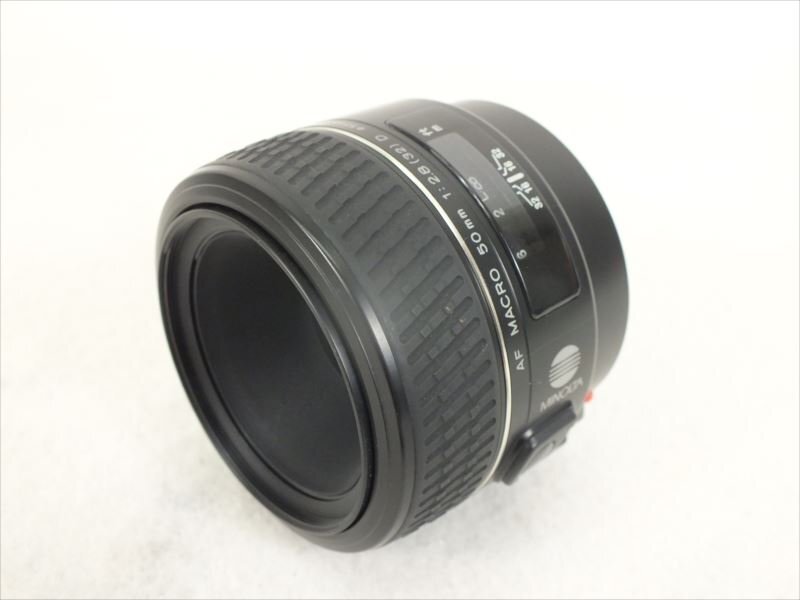 ! MINOLTA Minolta lens AF MACRO 50mm 1:2.8 used present condition goods 240511Y7188