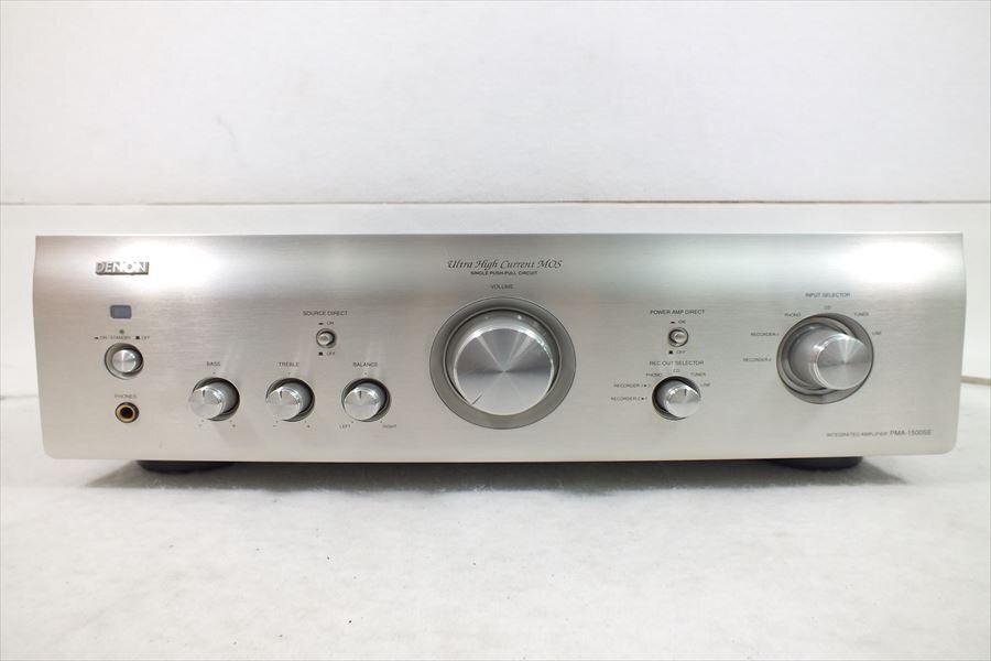 □ DENON デノン PMA-1500SE アンプ 中古 現状品 240506H2209の画像3