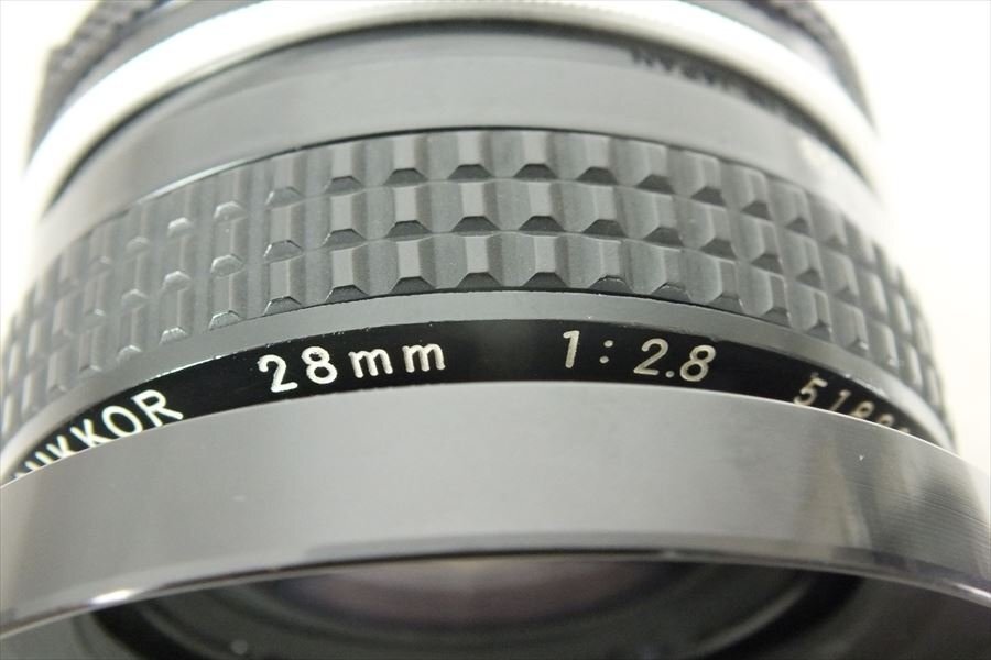 ★ Nikon ニコン NIKKOR 28mm 1:2.8 レンズ 現状品 中古 240401N3461の画像7