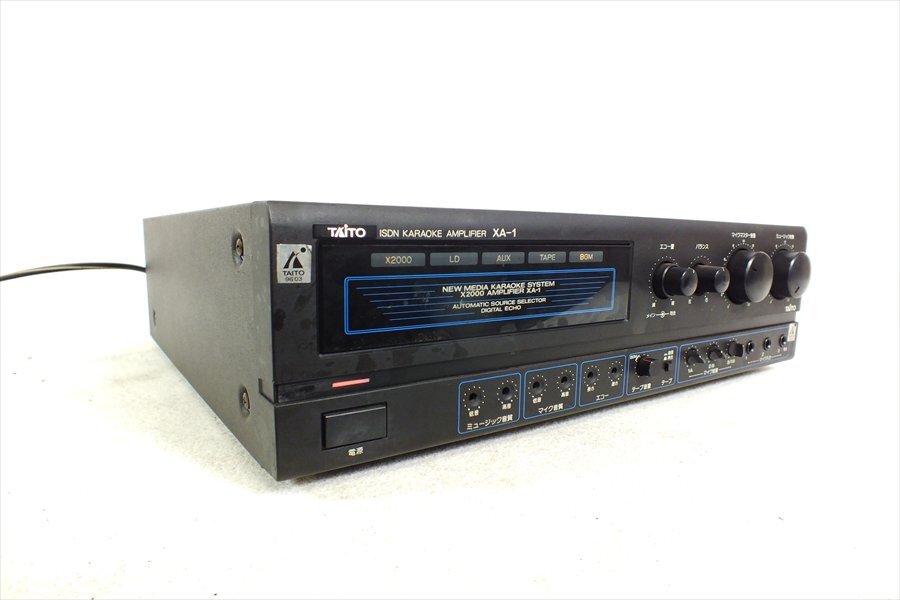 * TAITO tight -XA-1 amplifier used present condition goods 240408R7067
