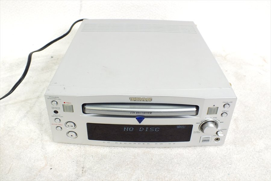 ◇ TEAC ティアック RW-02 CDレシーバー 中古 現状品 240408T3271の画像1