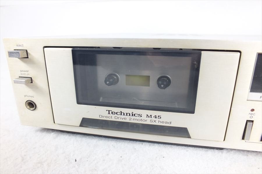 ★ Technics テクニクス RS-M45 カセットデッキ 中古 240401N3451_画像4