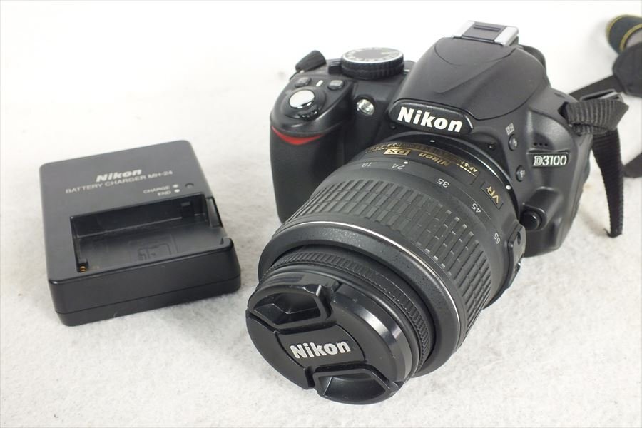 ★ Nikon ニコン D3100 デジタルカメラ 18-55mm 1:3.5-5.6 中古 現状品 240401C4178の画像1