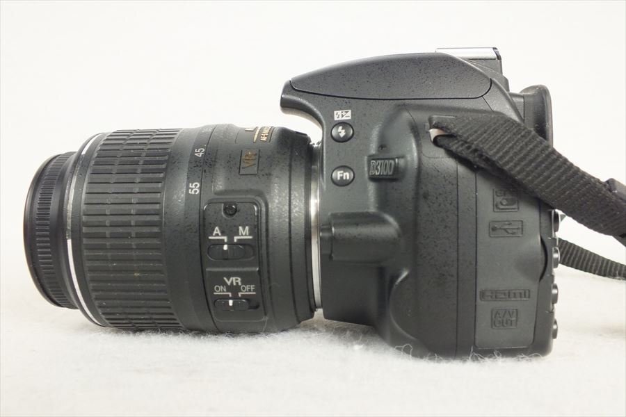 ★ Nikon ニコン D3100 デジタルカメラ 18-55mm 1:3.5-5.6 中古 現状品 240401C4178の画像4