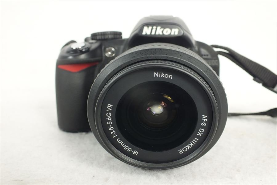 ★ Nikon ニコン D3100 デジタルカメラ 18-55mm 1:3.5-5.6 中古 現状品 240401C4178の画像2