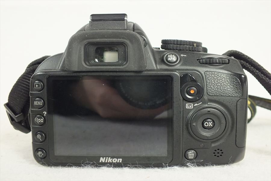★ Nikon ニコン D3100 デジタルカメラ 18-55mm 1:3.5-5.6 中古 現状品 240401C4178の画像6