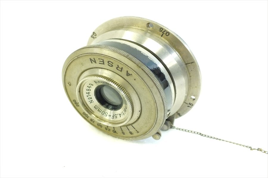 * ARSENaruzen lens Anastigmat 4.5 50mm used present condition goods 240408T3376
