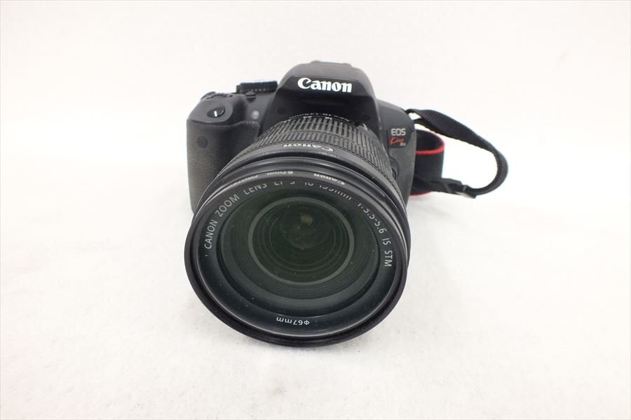 ◆ Canon キャノン EOS KISS X6I デジタル一眼レフ 18-135mm 中古 現状品 240509G3005の画像2