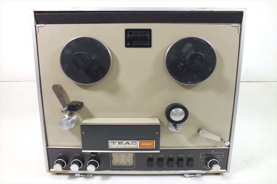 □ TEAC ティアック R-6000 オープンリールデッキ 中古 現状品 240506G6003の画像2