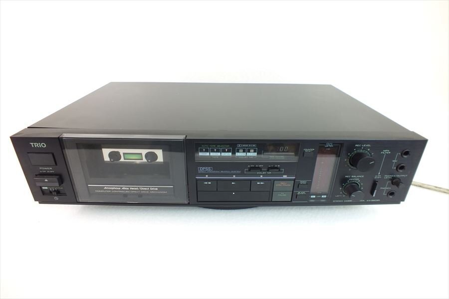 ◆ TRIO トリオ KX-880SR カセットデッキ 中古 現状品 240509M5075の画像1