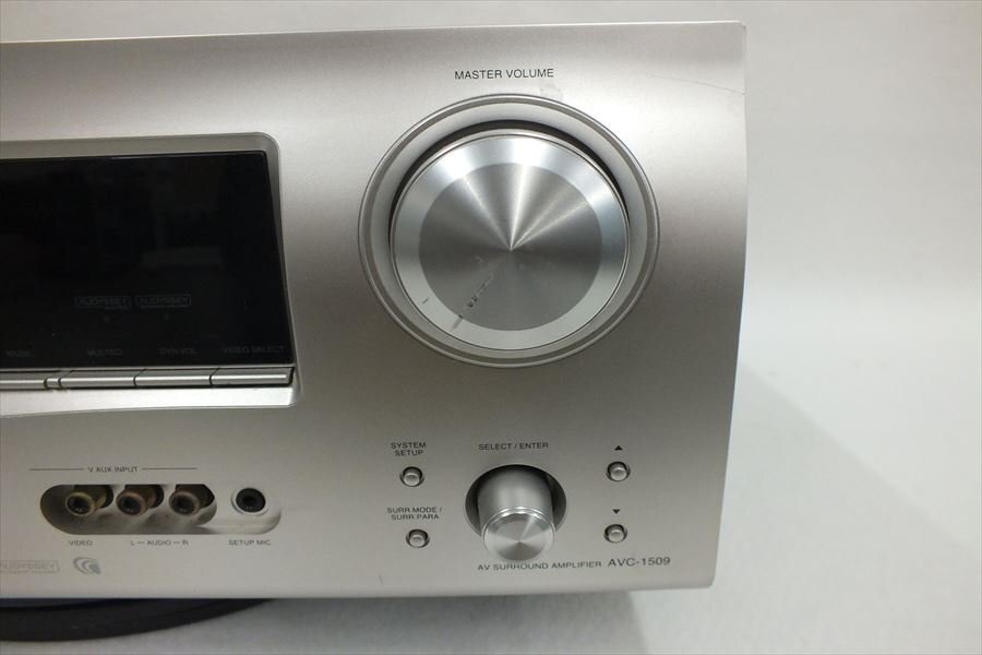 ◆ DENON デノン AVC-1509 アンプ 中古 現状品 240309G3203の画像5