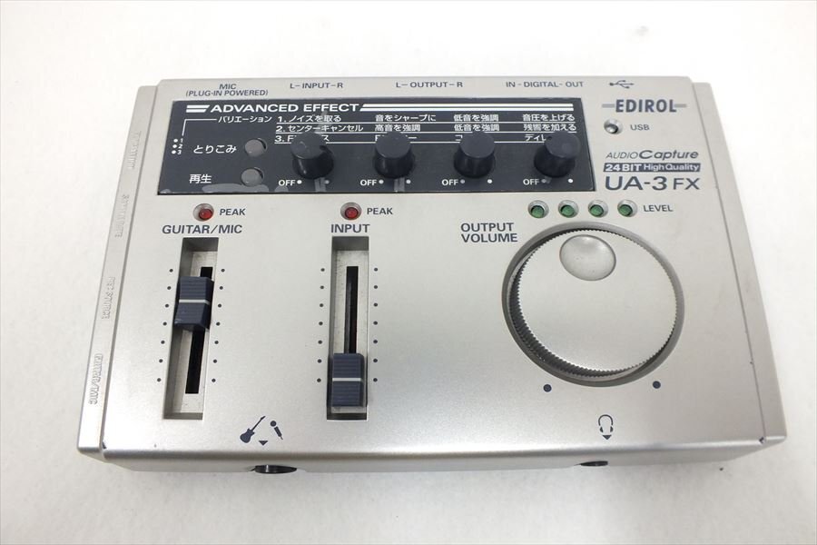 ◆ Roland UA-3FX AUDIO Capture ローランド オーディオ・キャプチャー 中古 現状品 240409G3573の画像2