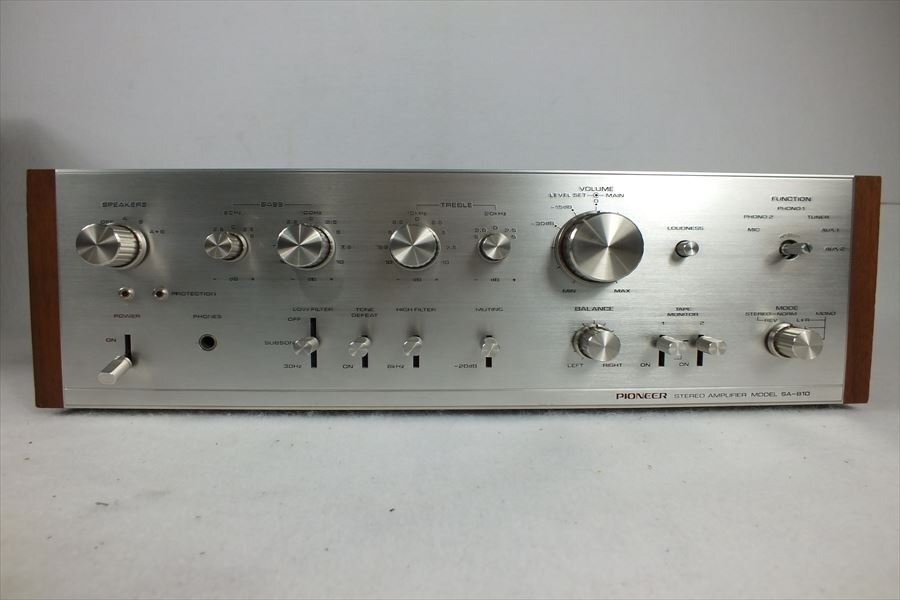 ★ PIONEER パイオニア SA-810 アンプ 中古 現状品 240301Y8354の画像1